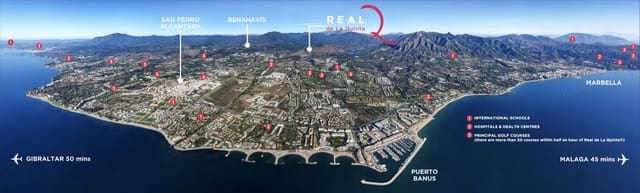 Building Plot for sale in La Quinta, Benahavís - € 1,350,000 (Ref: 8992447)