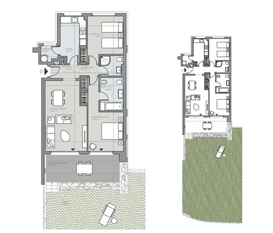 2 quarto Penthouse para venda em Estepona com piscina garagem - 358 000 € (Ref: 9028538)