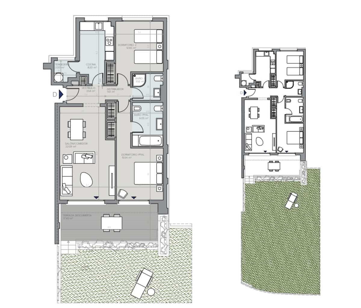 2 soverom Penthouse til salgs i Estepona med svømmebasseng garasje - € 358 000 (Ref: 9028538)