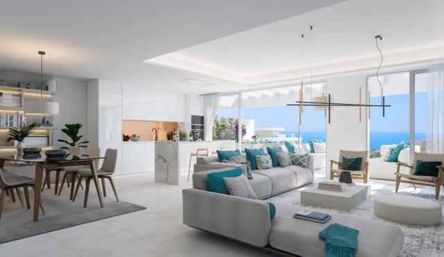 Apartamento de 3 habitaciones en La Cala de Mijas, Mijas en venta con piscina garaje - 1.300.000 € (Ref: 9030933)