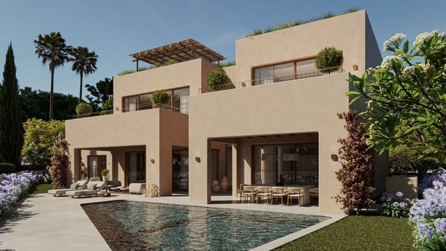 5 soverom Villa til salgs i Golden Mile, Marbella med svømmebasseng garasje - € 3 395 000 (Ref: 9033625)