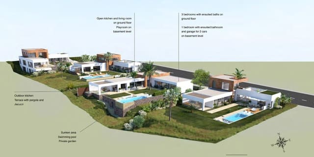 4 soverom Villa til salgs i Los Monteros, Marbella med svømmebasseng garasje - € 4 500 000 (Ref: 9072917)