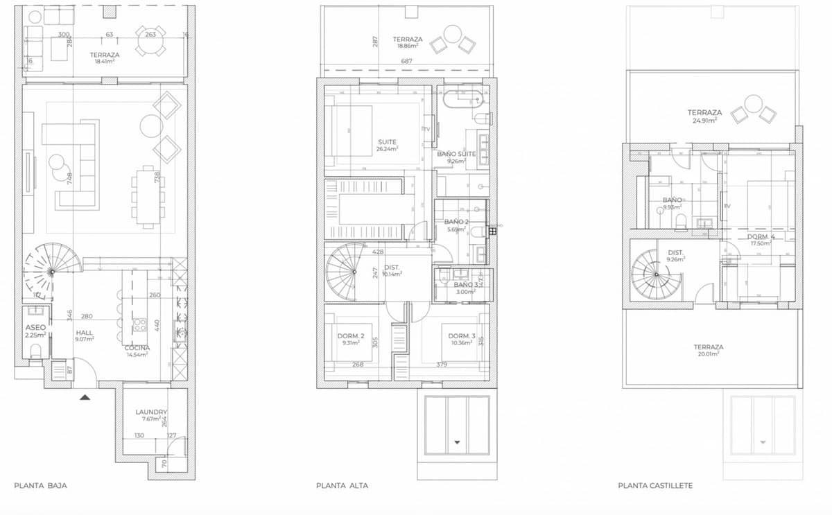 4 soveværelse Byhus til salg i La Quinta med swimmingpool garage - € 1.875.000 (Ref: 9227762)