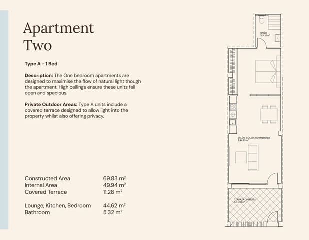 Apartamento de 1 habitación en Estepona en venta - 264.005 € (Ref: 9227923)