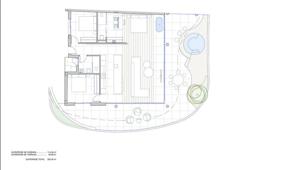 3 makuuhuone Huoneisto myytävänä paikassa Fuengirola mukana uima-altaan 
autotalli - 949 000 € (Ref: 9311981)
