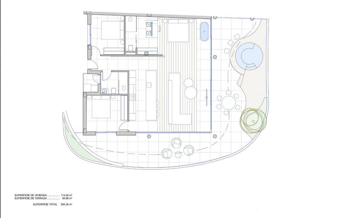 3 soveværelse Lejlighed til salg i Fuengirola med swimmingpool garage - € 949.000 (Ref: 9311981)