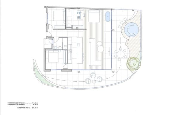 3 quarto Apartamento para venda em Fuengirola com piscina garagem - 949 000 € (Ref: 9311981)