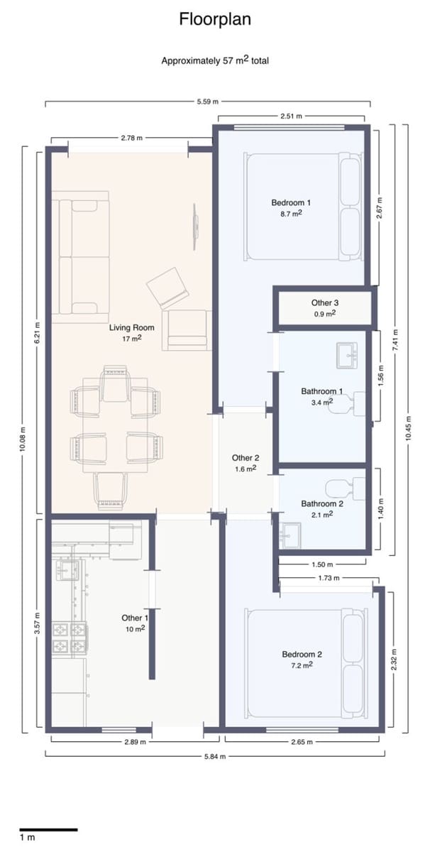 Apartamento de 2 habitaciones en La Cala de Mijas en venta con piscina garaje - 280.000 € (Ref: 9360715)
