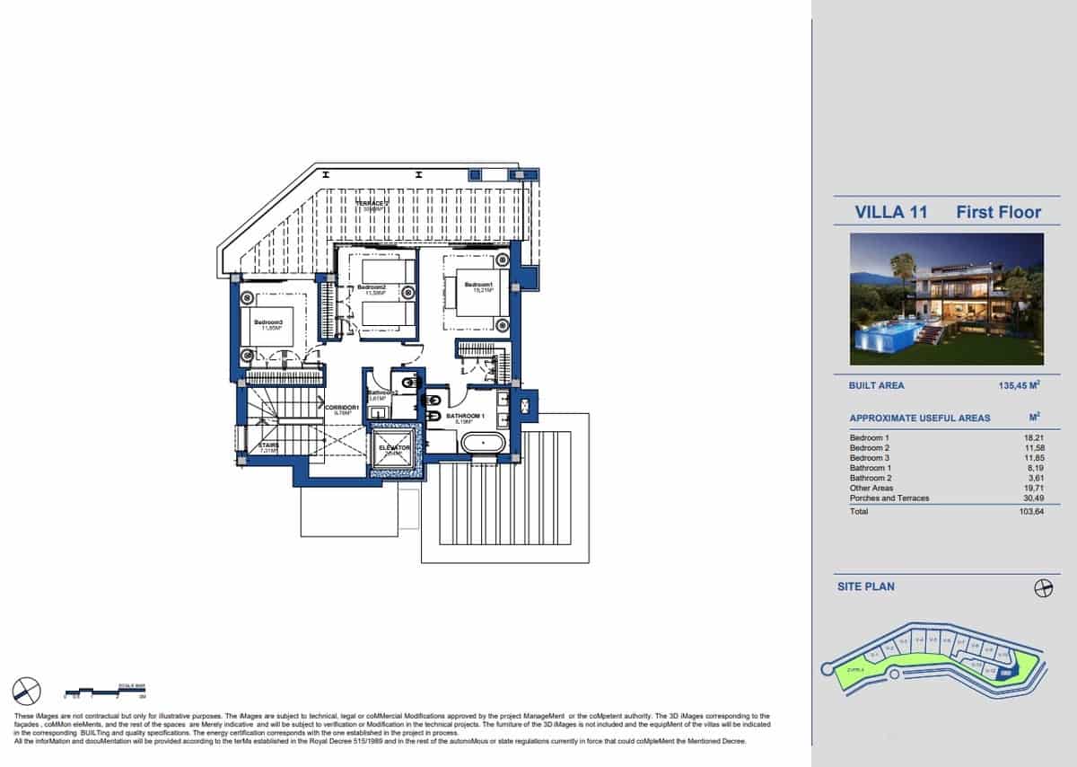 4 soverom Villa til salgs i Benahavis med svømmebasseng garasje - € 1 890 000 (Ref: 9384029)