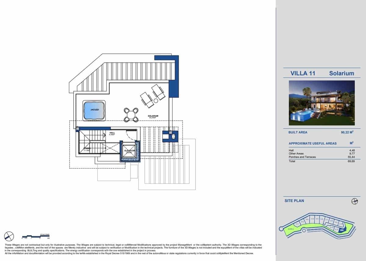 4 soverom Villa til salgs i Benahavis med svømmebasseng garasje - € 1 890 000 (Ref: 9384029)