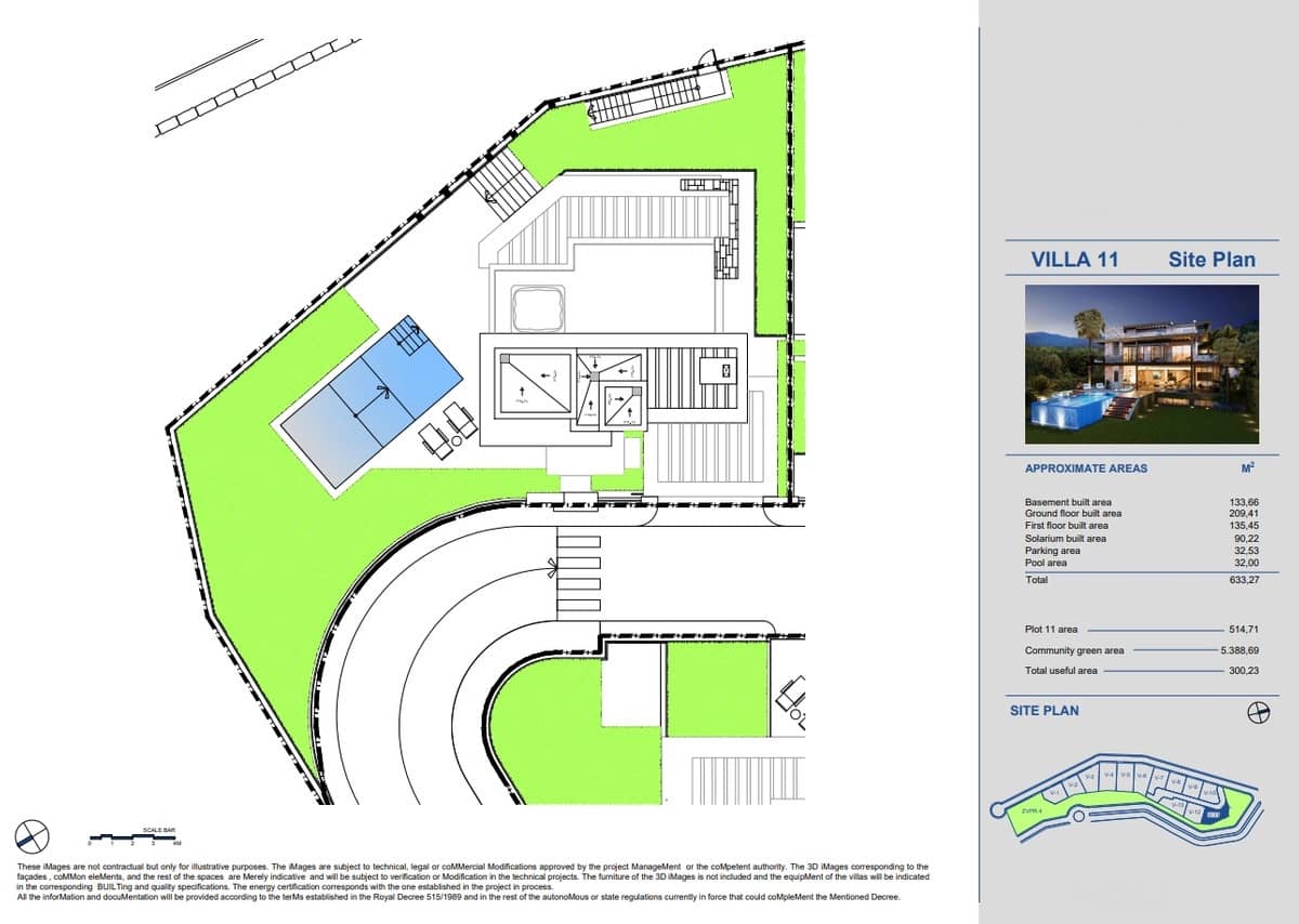 4 sovrum Villa till salu i Benahavis med pool garage - 1 890 000 € (Ref: 9384029)