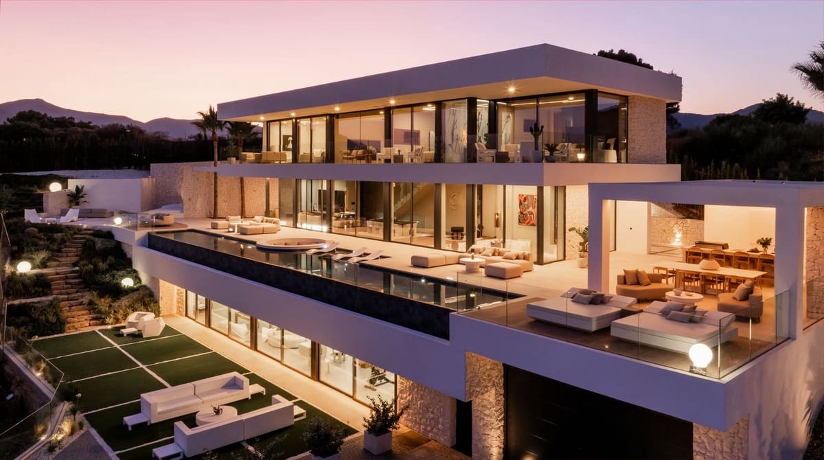 5 soverom Villa til salgs i Benahavis med svømmebasseng garasje - € 7 995 000 (Ref: 9388549)