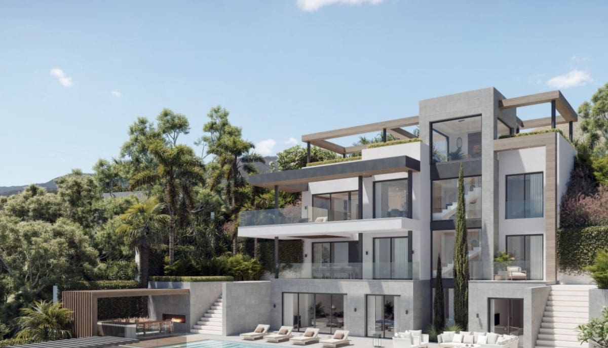 4 soveværelse Villa til salg i Mijas med swimmingpool - € 2.300.240 (Ref: 9451089)