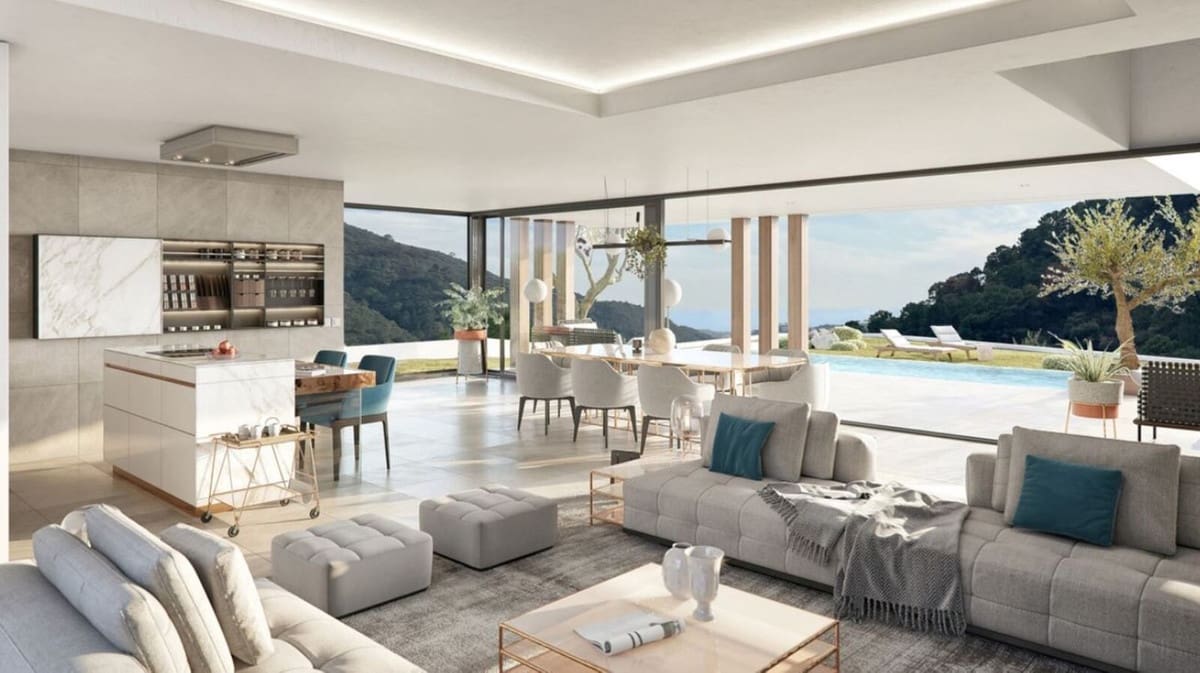 4 sovrum Villa till salu i Benahavis med pool garage - 1 950 000 € (Ref: 9566454)