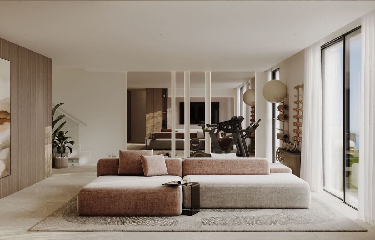 Apartamento de 2 habitaciones en Mijas en venta con piscina garaje - 695.000 € (Ref: 9570098)