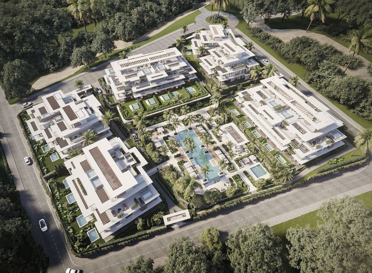 2 Zimmer Apartment zu verkaufen in Estepona mit Pool Garage - 879.000 € (Ref: 9570100)