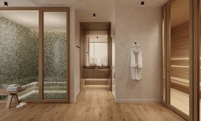 Apartamento de 2 habitaciones en Estepona en venta con piscina garaje - 438.000 € (Ref: 9610129)