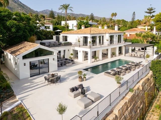 5 chambre Villa/Maison à vendre à Golden Mile, Marbella avec piscine garage - 7 800 000 € (Ref: 9628190)