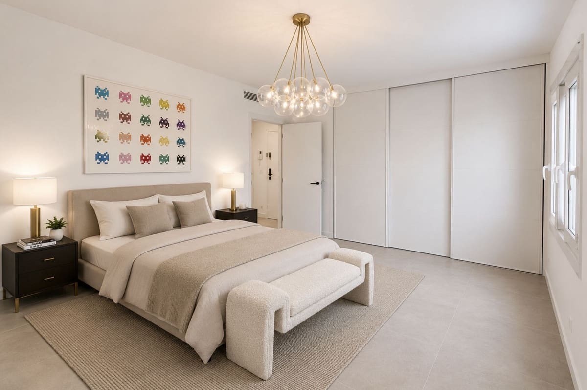 3 sypialnia Apartament na sprzedaż w Nueva Andalucia z basenem garażem - 895 000 € (Ref: 9873886)
