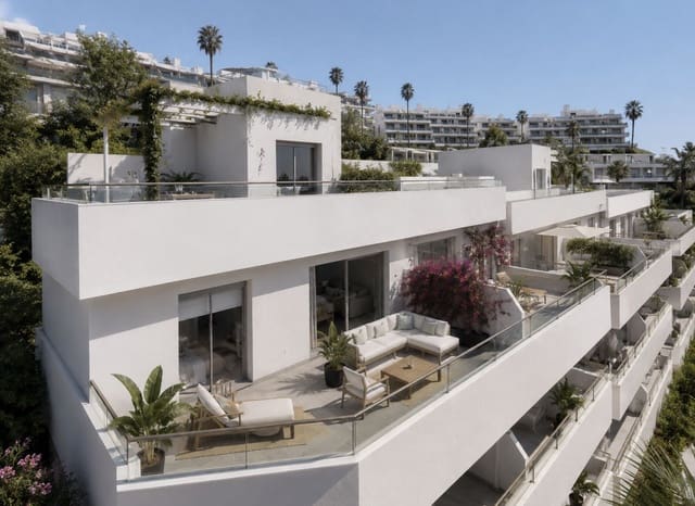 3 sypialnia Apartament na sprzedaż w New Golden Mile, Estepona z basenem garażem - 444 000 € (Ref: 9892994)