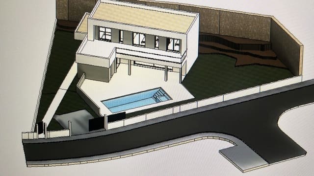 3 makuuhuone Huvila myytävänä paikassa Beniarbeig mukana uima-altaan 
autotalli - 850 000 € (Ref: 10040009)