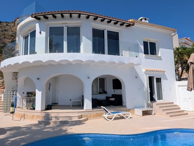 3 sovrum Villa till salu i El Portet - Pla de Mar, Teulada-Moraira med pool garage - 1 330 000 € (Ref: 10040031)