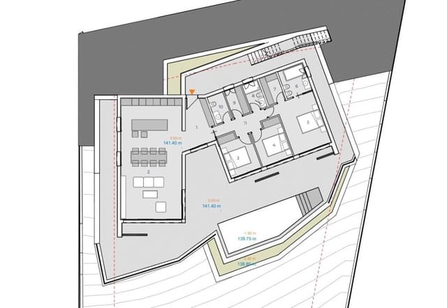 3 sovrum Villa till salu i Pedreguer med pool - 791 999 € (Ref: 10040041)