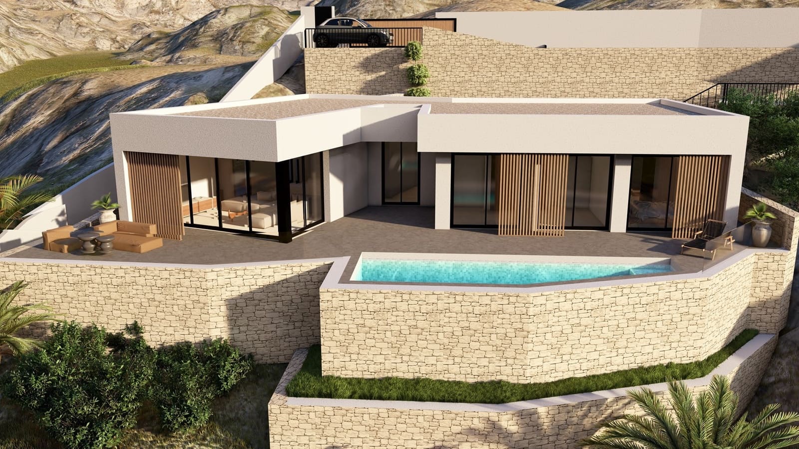 3 sovrum Villa till salu i Pedreguer med pool - 791 999 € (Ref: 10040041)