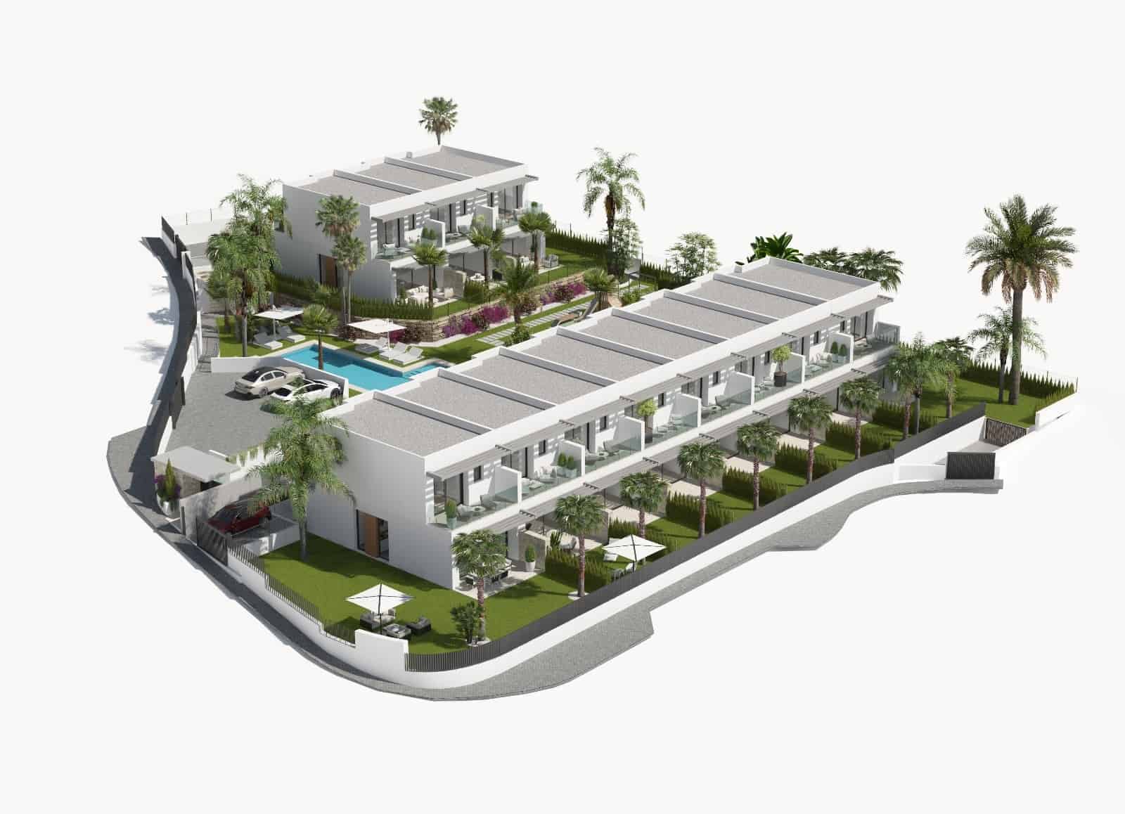 3 bedroom Townhouse for sale in Finestrat with pool - € 595,000 (Ref: 10040045)