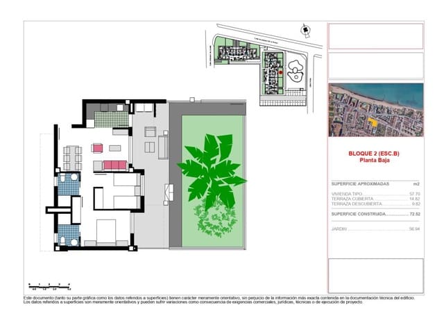 3 soverom Leilighet til salgs i La Pedrera - Vessanes, Dénia med svømmebasseng - € 449 000 (Ref: 10040050)