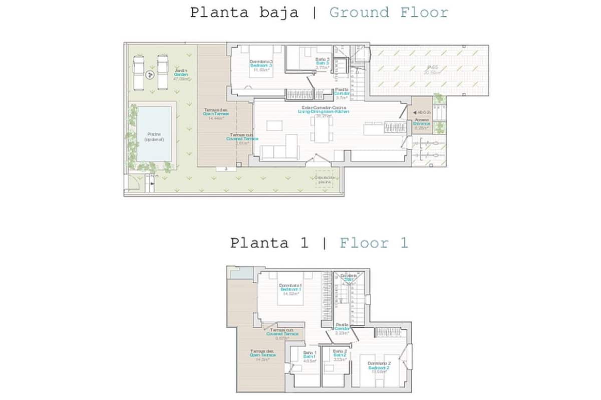 2 bedroom Apartment for sale in El Vergel / Verger with pool - € 353,500 (Ref: 10040056)