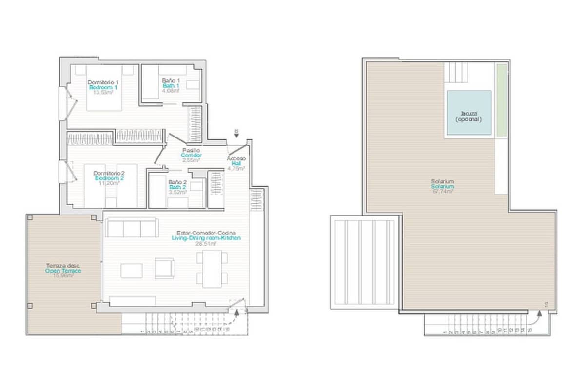 2 bedroom Apartment for sale in El Vergel / Verger with pool - € 353,500 (Ref: 10040056)