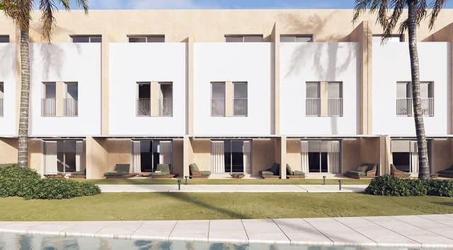 3 chambre Maison de Ville à vendre à Devessa - Monte Pego, Dénia avec piscine - 395 000 € (Ref: 10040063)