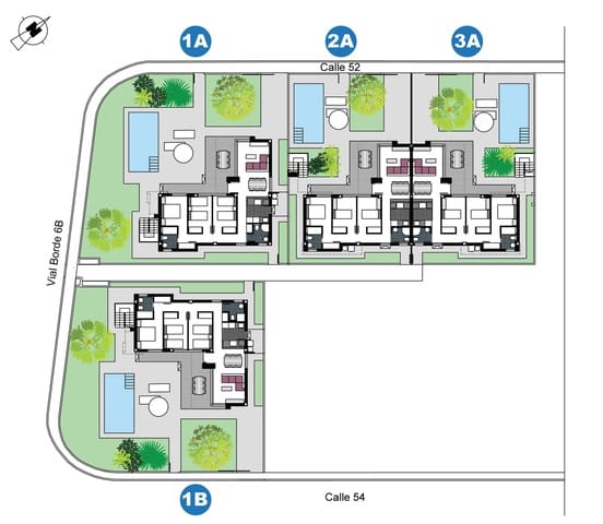 3 soverom Villa til salgs i Els Poblets med svømmebasseng - € 475 000 (Ref: 10040097)