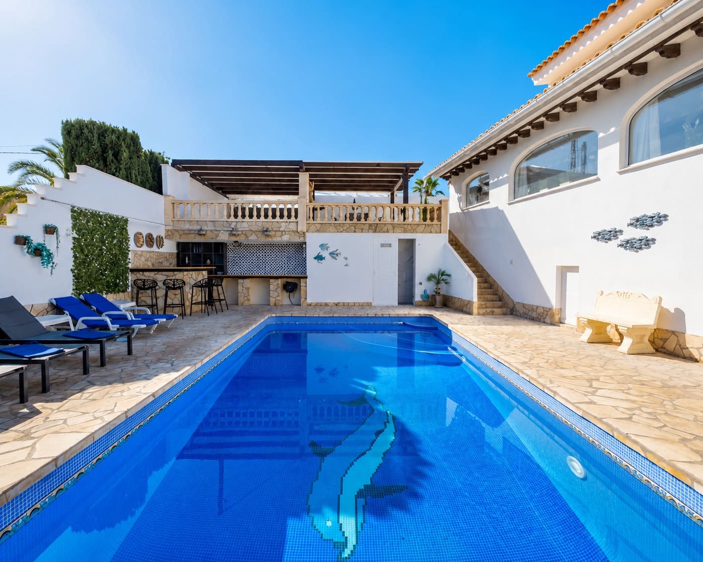 6 soverom Villa til salgs i Benissa med svømmebasseng - € 799 000 (Ref: 10040109)
