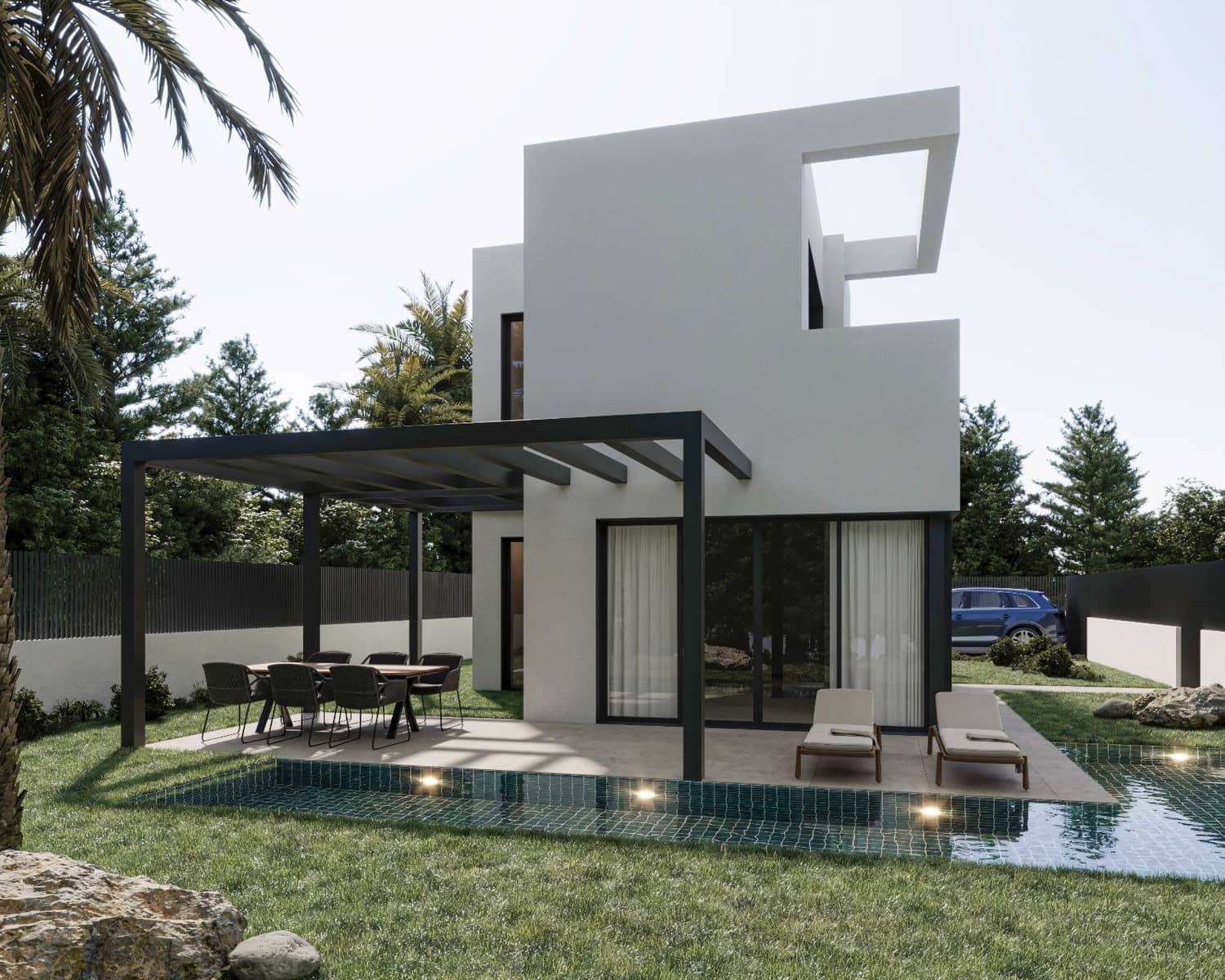 3 sovrum Villa till salu i Alcalali / Alcanali med pool - 530 000 € (Ref: 10040126)