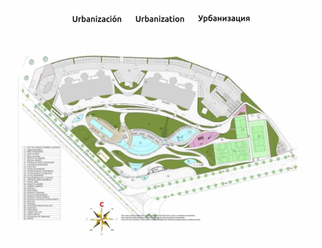 2 sovrum Lägenhet till salu i Benidorm med pool garage - 579 000 € (Ref: 10040137)