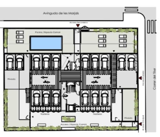 2 Zimmer Apartment zu verkaufen in Oliva Nova, Oliva mit Pool - 268.000 € (Ref: 10045308)