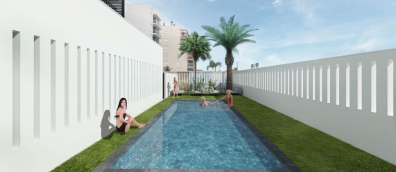 2 sypialnia Apartament na sprzedaż w Oliva Nova z basenem - 268 000 € (Ref: 10045308)