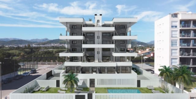 2 Zimmer Apartment zu verkaufen in Oliva Nova, Oliva mit Pool - 268.000 € (Ref: 10045308)
