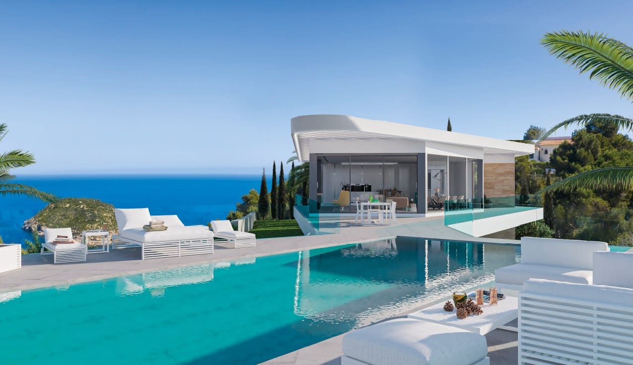 4 sypialnia Willa na sprzedaż w Javea / Xabia z basenem - 3 995 000 € (Ref: 10046637)