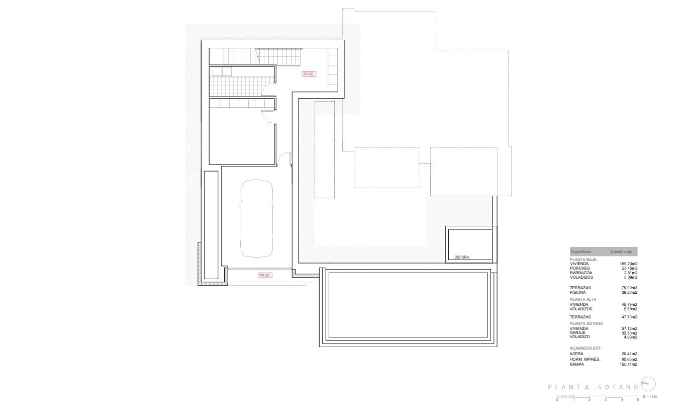 3 soverom Villa til salgs i Benissa med svømmebasseng garasje - € 1 890 000 (Ref: 10049487)