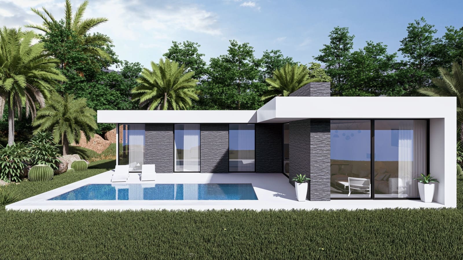 Chalet de 3 habitaciones en Pedreguer en venta con piscina - 645.000 € (Ref: 5897371)