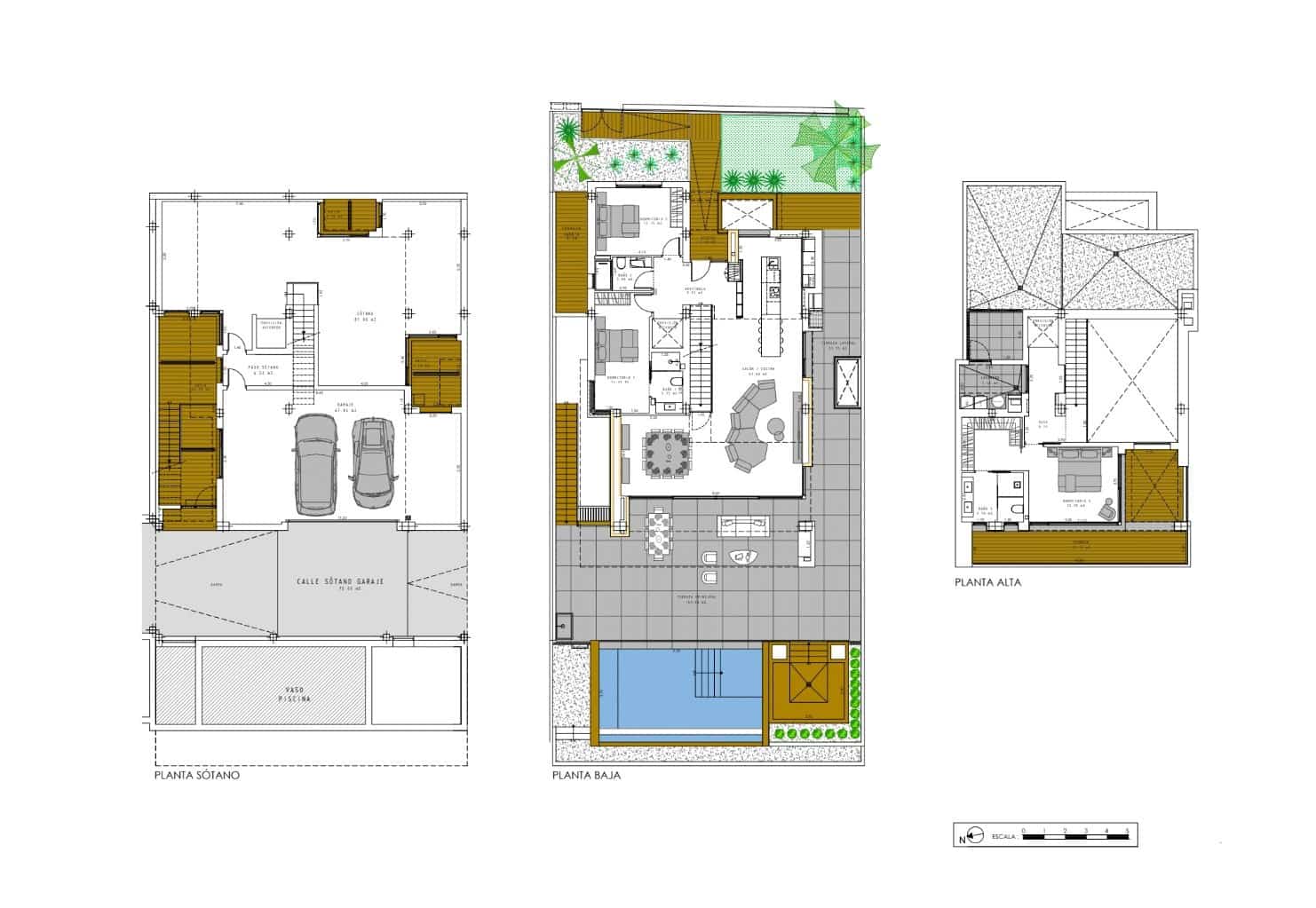 3 soveværelse Villa til salg i Algorfa med swimmingpool - € 1.450.000 (Ref: 9025095)