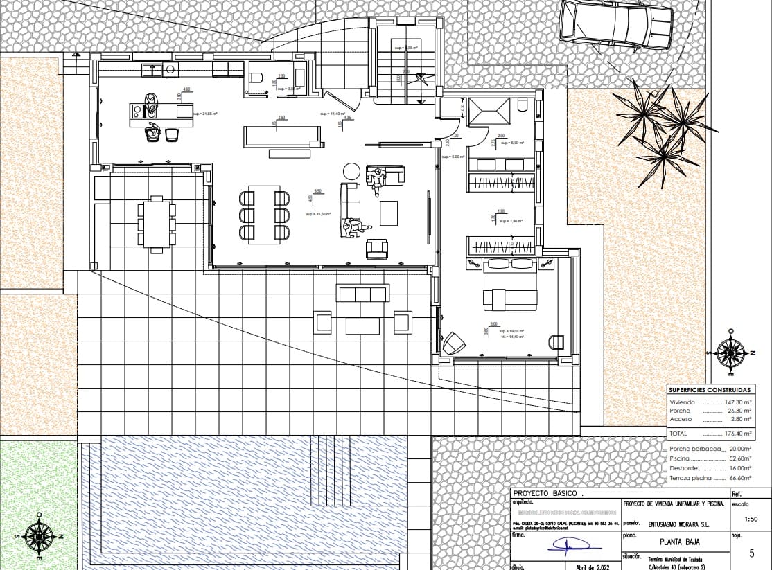 4 camera da letto Villa in vendita in Moraira con piscina - 1.995.000 € (Rif: 9374440)