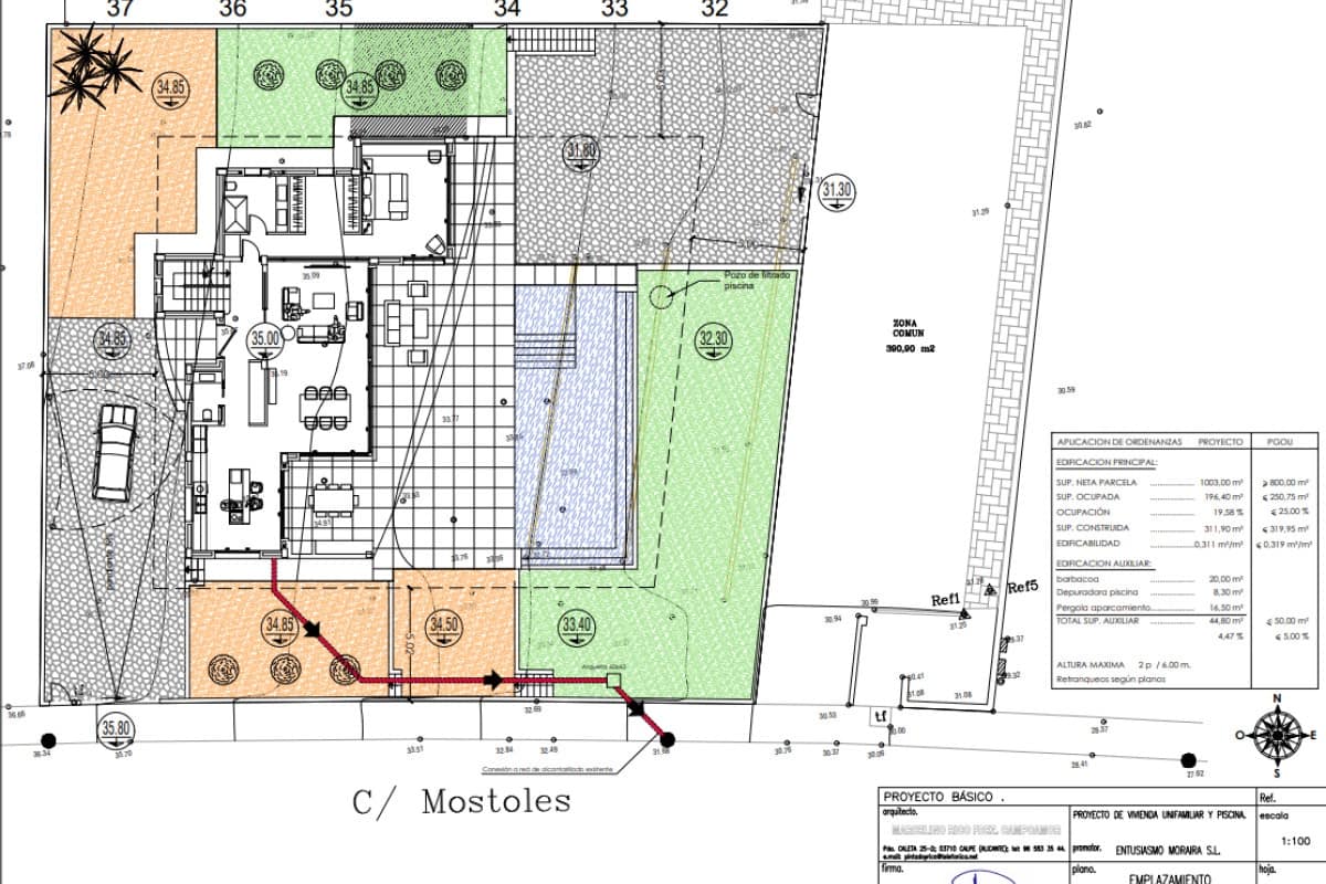 4 makuuhuone Huvila myytävänä paikassa Moraira mukana uima-altaan - 1 995 000 € (Ref: 9374440)