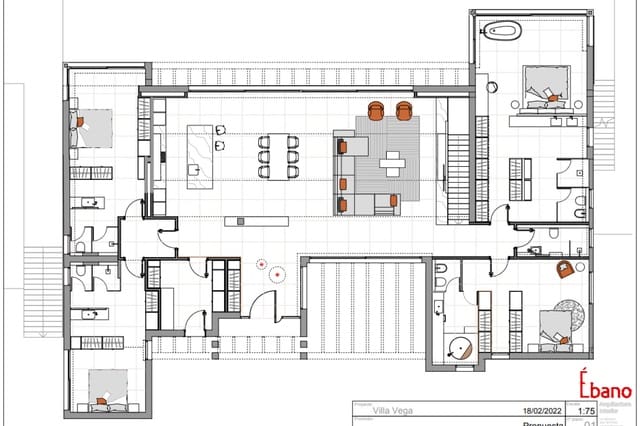 4 sypialnia Willa na sprzedaż w Alfaz del Pi / L'Alfàs del Pi z basenem - 3 950 000 € (Ref: 9374441)