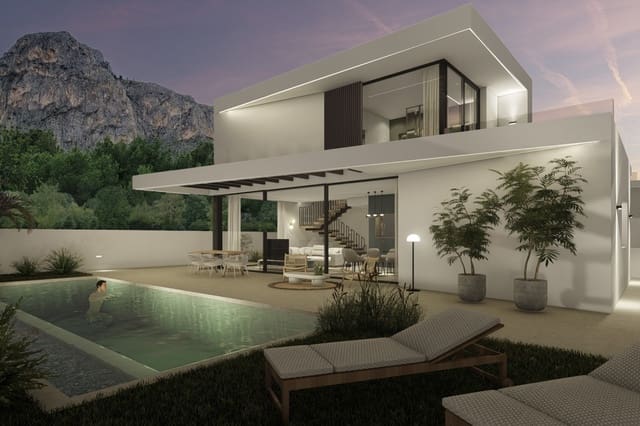 3 soveværelse Villa til salg i Polop med swimmingpool - € 755.000 (Ref: 9374442)