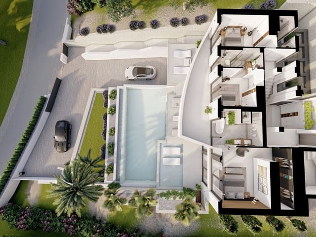 4 Zimmer Villa zu verkaufen in Altea mit Pool - 2.090.000 € (Ref: 9374444)