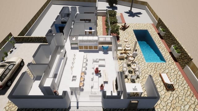 3 sovrum Villa till salu i Alfaz del Pi / L'Alfàs del Pi med pool - 691 000 € (Ref: 9374446)